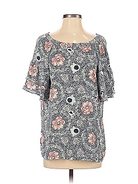 Ann Taylor LOFT Outlet Short Sleeve Blouse (view 1)