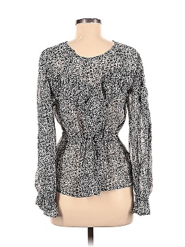 Topshop Long Sleeve Blouse (view 2)