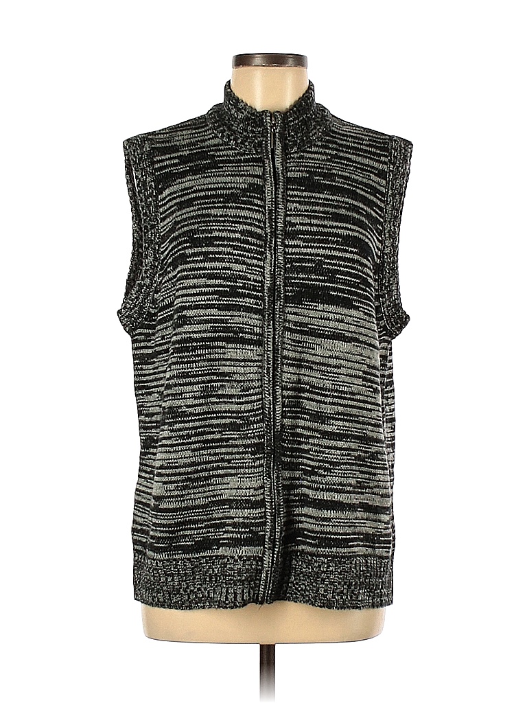 Blair 100% Acrylic Black Vest Size M - 71% off | ThredUp