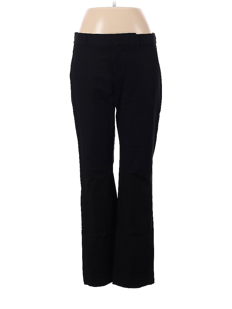 Banana Republic Solid Black Dress Pants Size 6 80 off thredUP