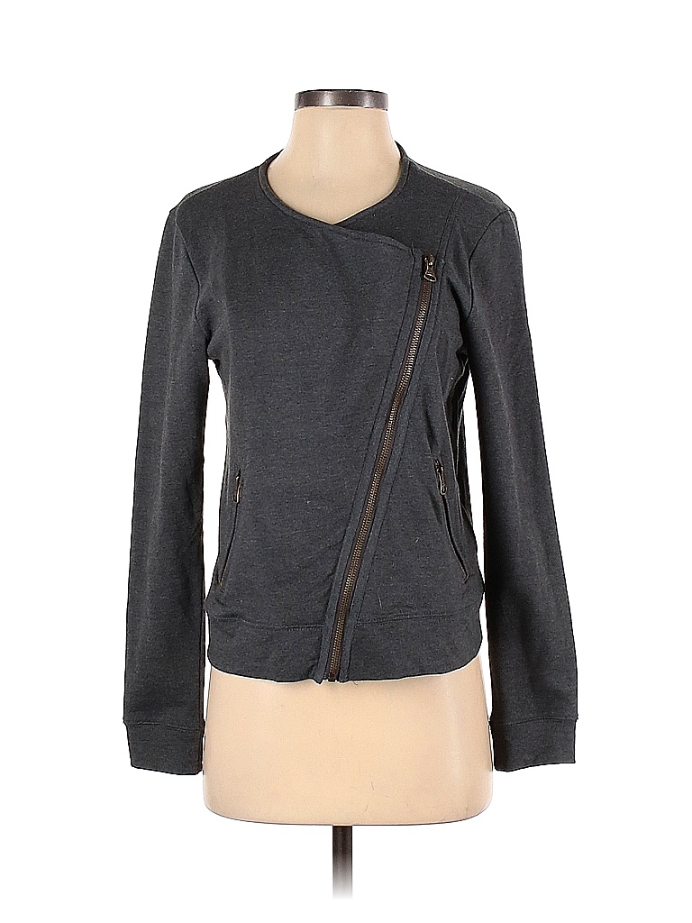 Banana Republic Factory Store Solid Gray Jacket Size S 83 off thredUP