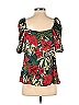 Zara Green Short Sleeve Blouse Size S - photo 2