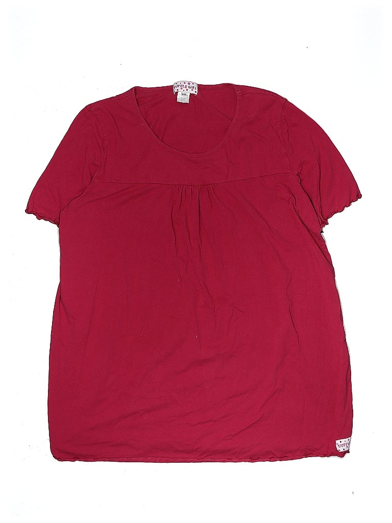 Ruffle Girl Burgundy Dress Size 20 (big kids) - photo 1