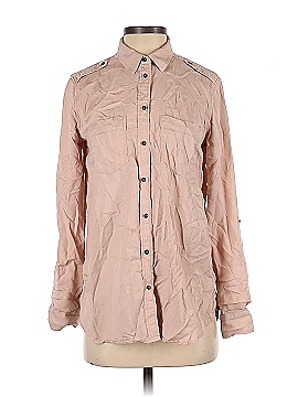 Express Long Sleeve Button-Down Shirt (view 1)