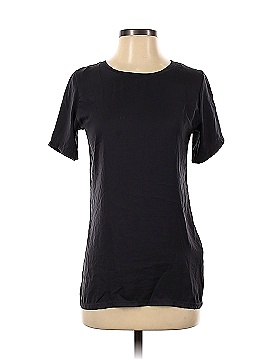 Zara W&B Collection Short Sleeve Blouse (view 1)