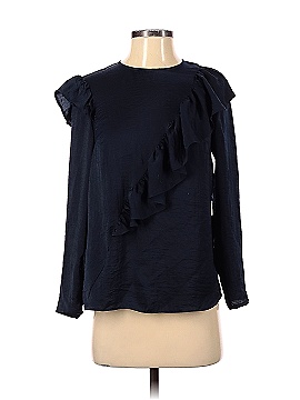 Topshop Long Sleeve Blouse (view 1)