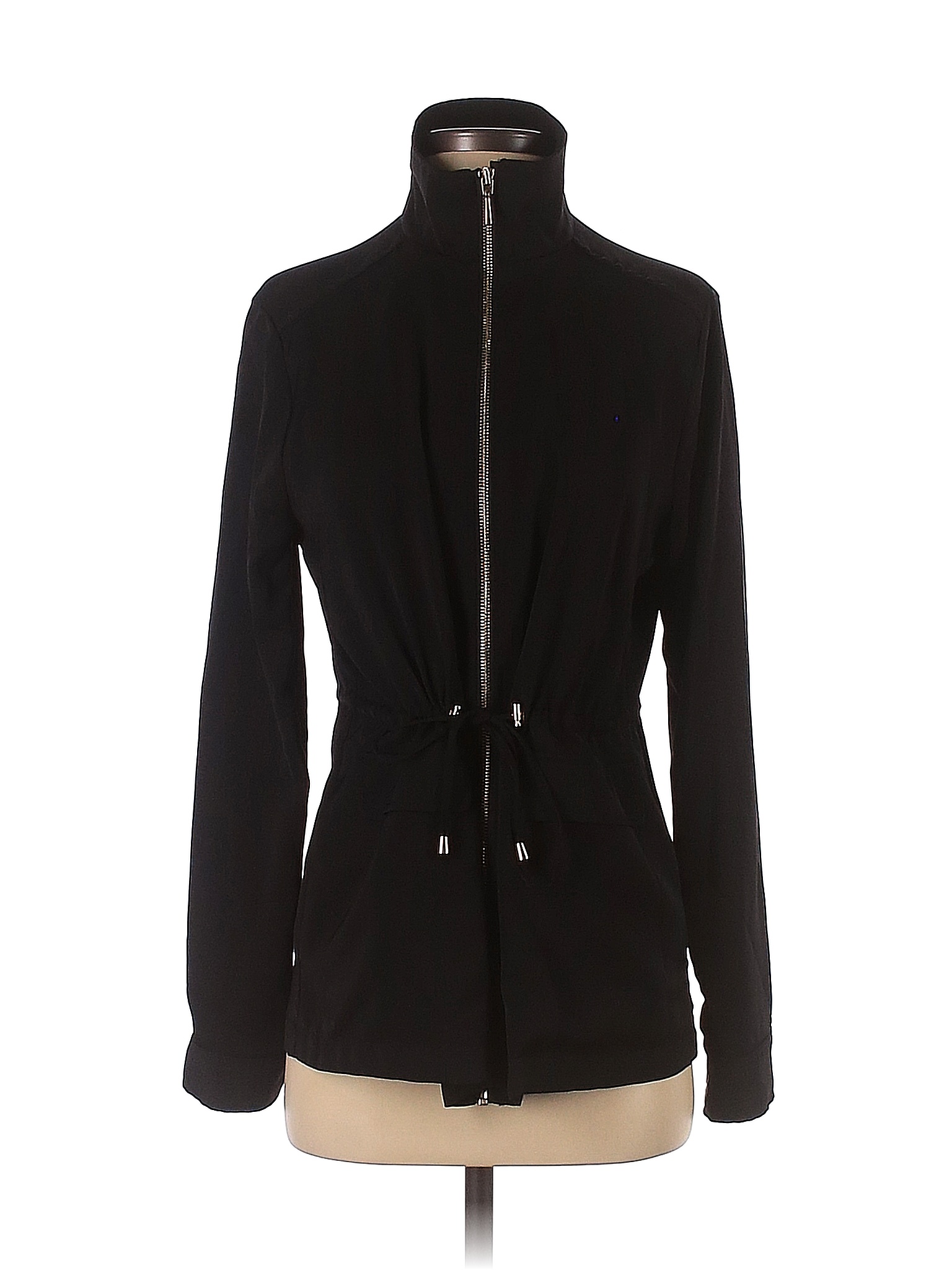 Dana Buchman 100% Polyester Solid Black Jacket Size S - 92% off | thredUP