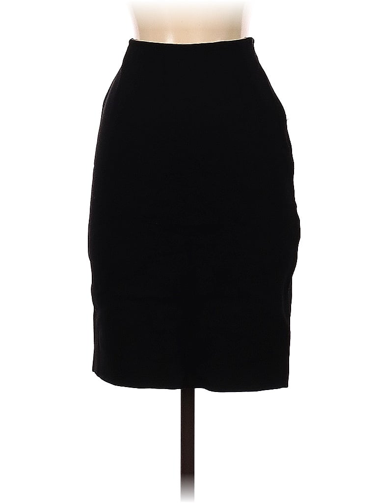 Pre-owned Massimo Dutti Casual Skirt In Black