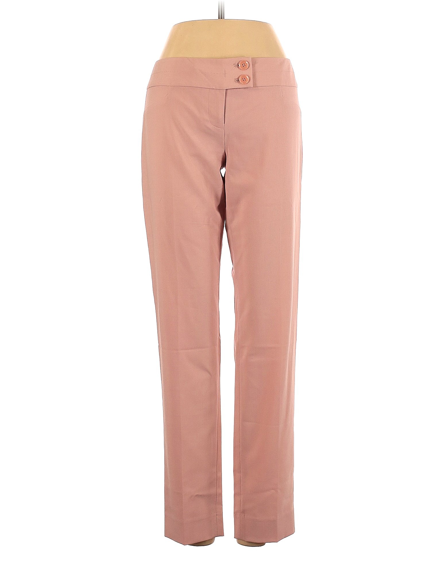 The Limited Solid Pink Dress Pants Size 0 87 off thredUP