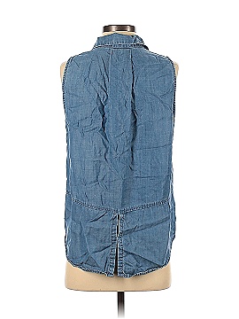 Karlie Sleeveless Button-Down Shirt (view 2)