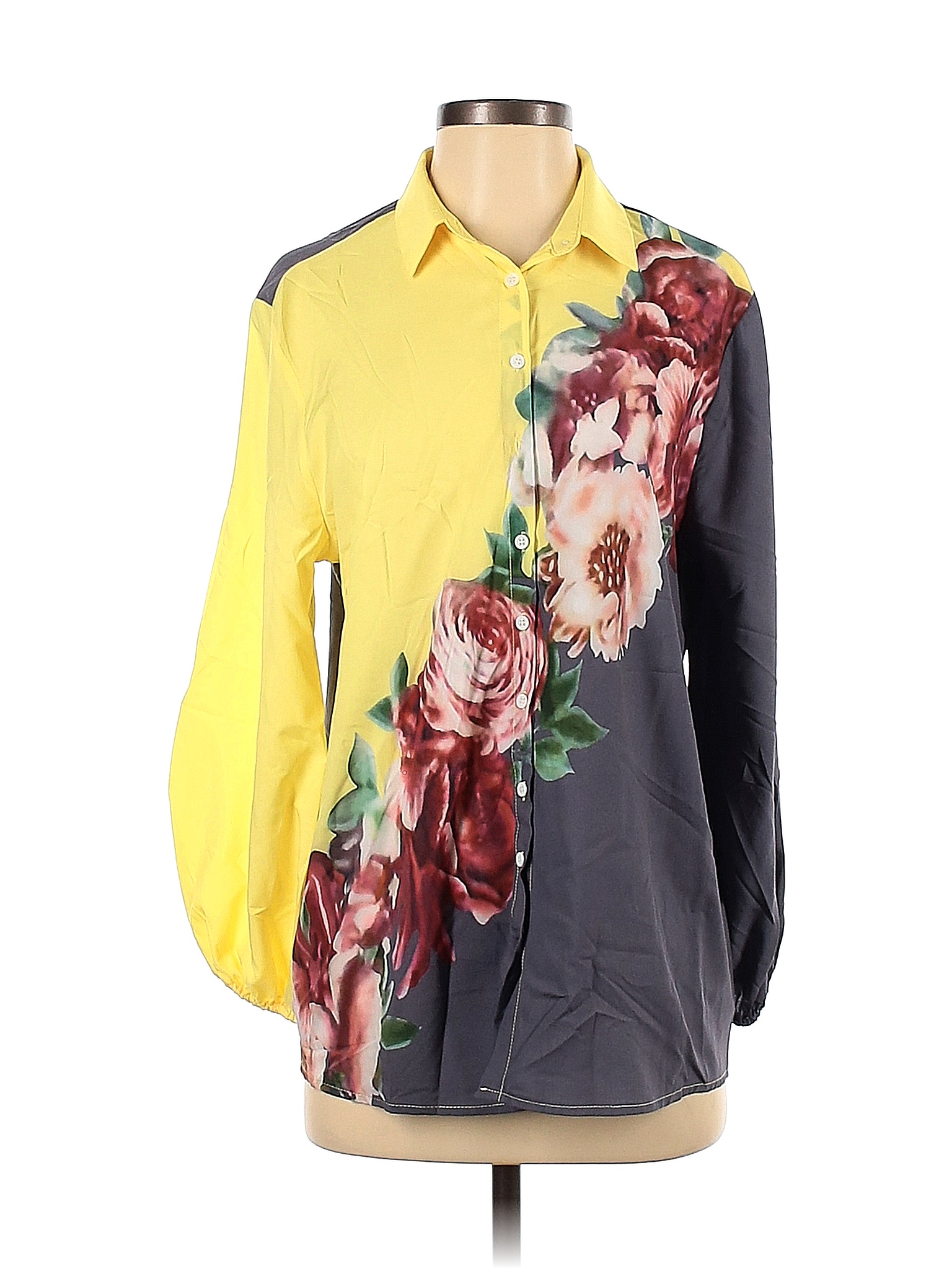 Blouse Sheilay Oversize Femme - Taille 44/46 - Couleur Multicolore - En Très Bon état