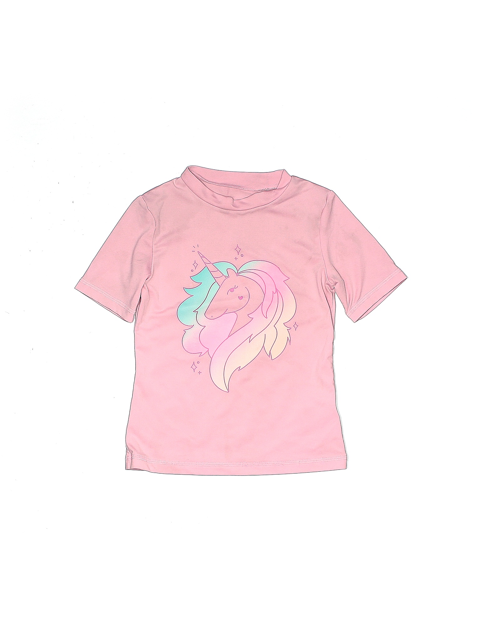 Cat & Jack Solid Pink Rash Guard Size 4 5 60 off thredUP