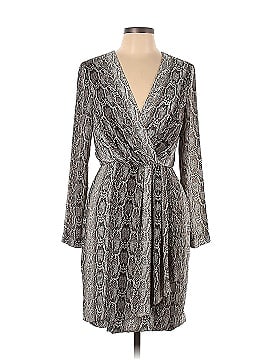 Slate & Willow Python Faux Wrap Dress (view 1)