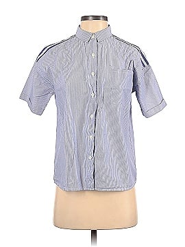 H: Connect Short Sleeve Button-Down Shirt (view 1)