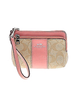 Coach Leather Wristlet