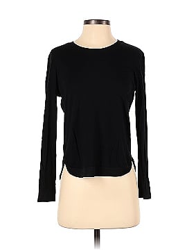 Zara W&B Collection Long Sleeve Top (view 1)