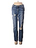J Brand Hearts Stars Graphic Blue Jeans Size 24 waist - photo 1