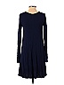 Old Navy Solid Blue Casual Dress Size XS - photo 2