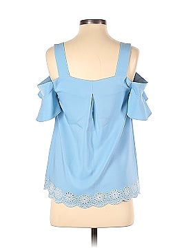 Blue Rain Short Sleeve Blouse (view 2)