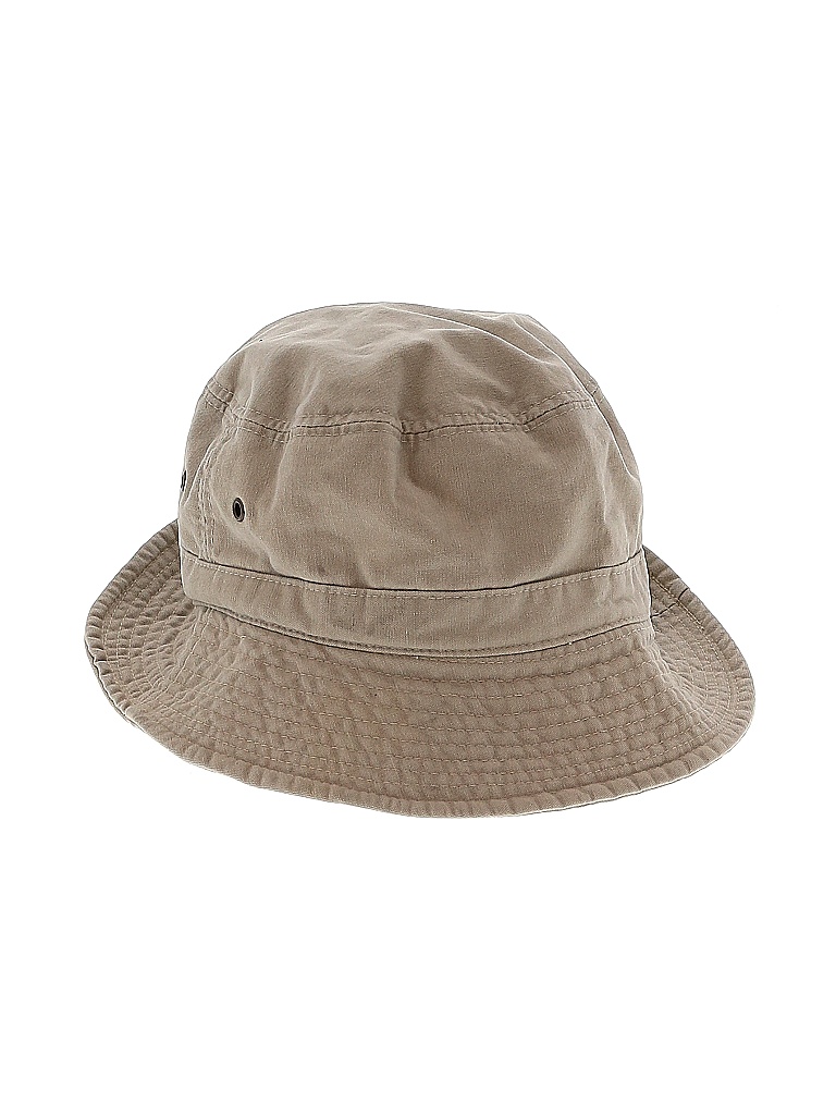 Assorted Brands Solid Tan Bucket Hat Size 58 cm 46 off thredUP