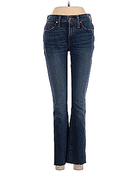 Madewell Tomboy Straight Jeans in Chaseley Wash (view 1)
