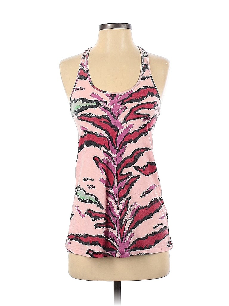 Click to view more detailed imagery on our partner's website Pre-owned Zac Posen For Target Tank Top Pink Halter Neckline Tops