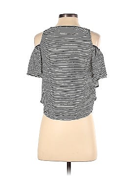 Zara W&B Collection Short Sleeve Blouse (view 2)