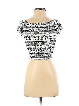 H&M Loves Coachella Short Sleeve Blouse (view 1)