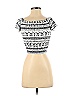 H&M Loves Coachella Ivory Short Sleeve Top Size XS - photo 1