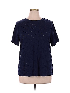 Draper James Short Sleeve Blouse (view 1)
