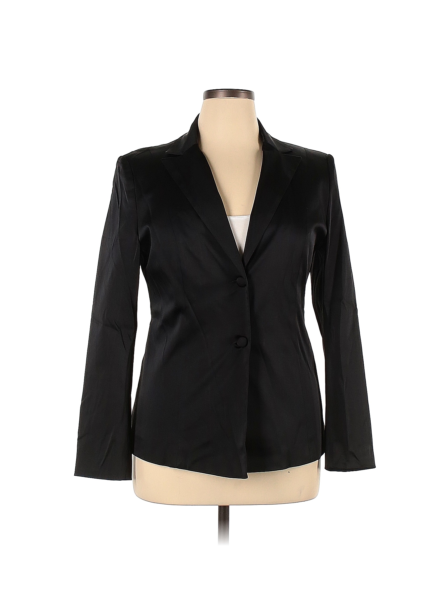 Jaclyn Smith Black Blazer Size 14 - 55% off | thredUP