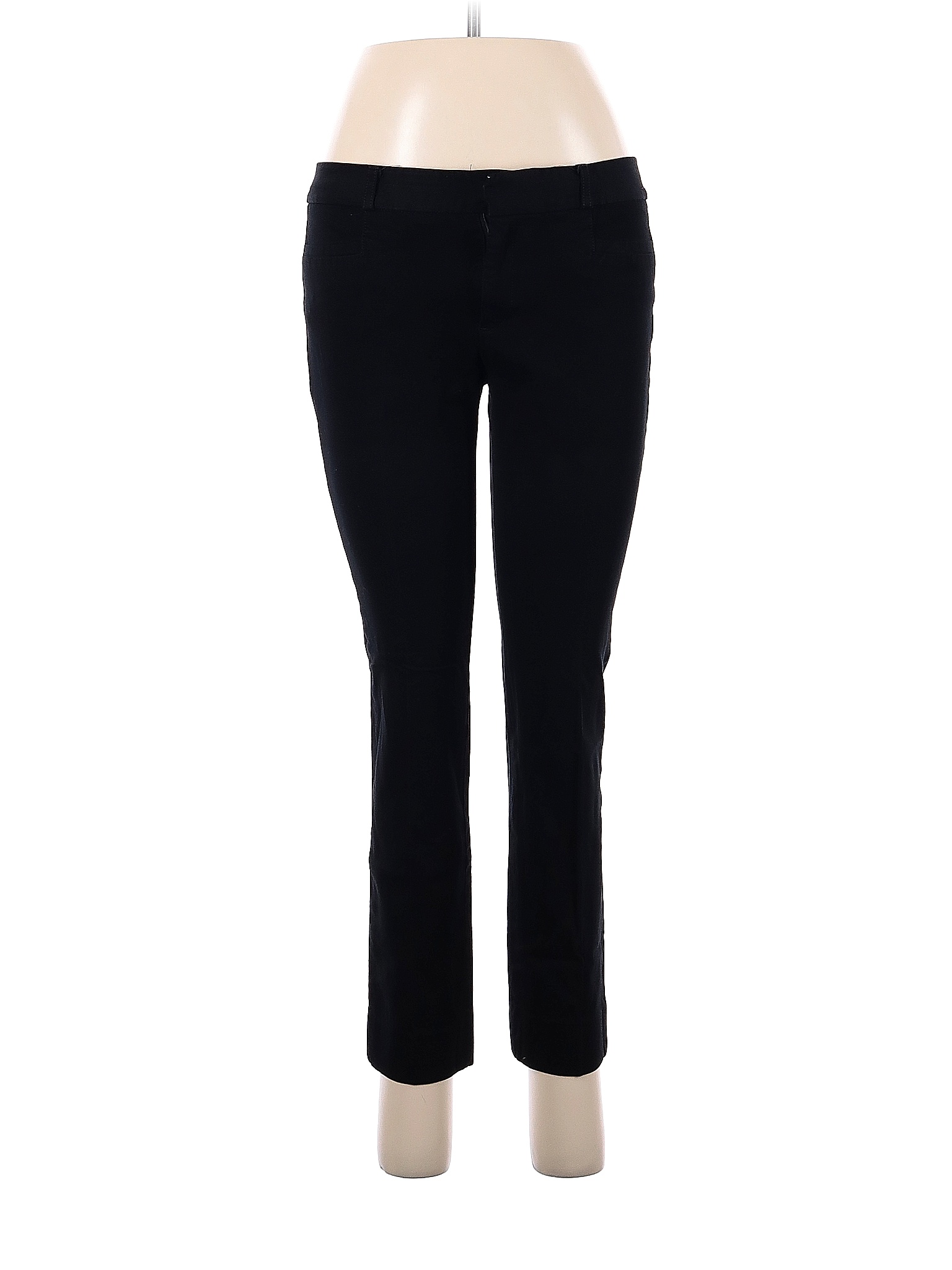 Banana Republic Solid Black Dress Pants Size 6 89 off thredUP