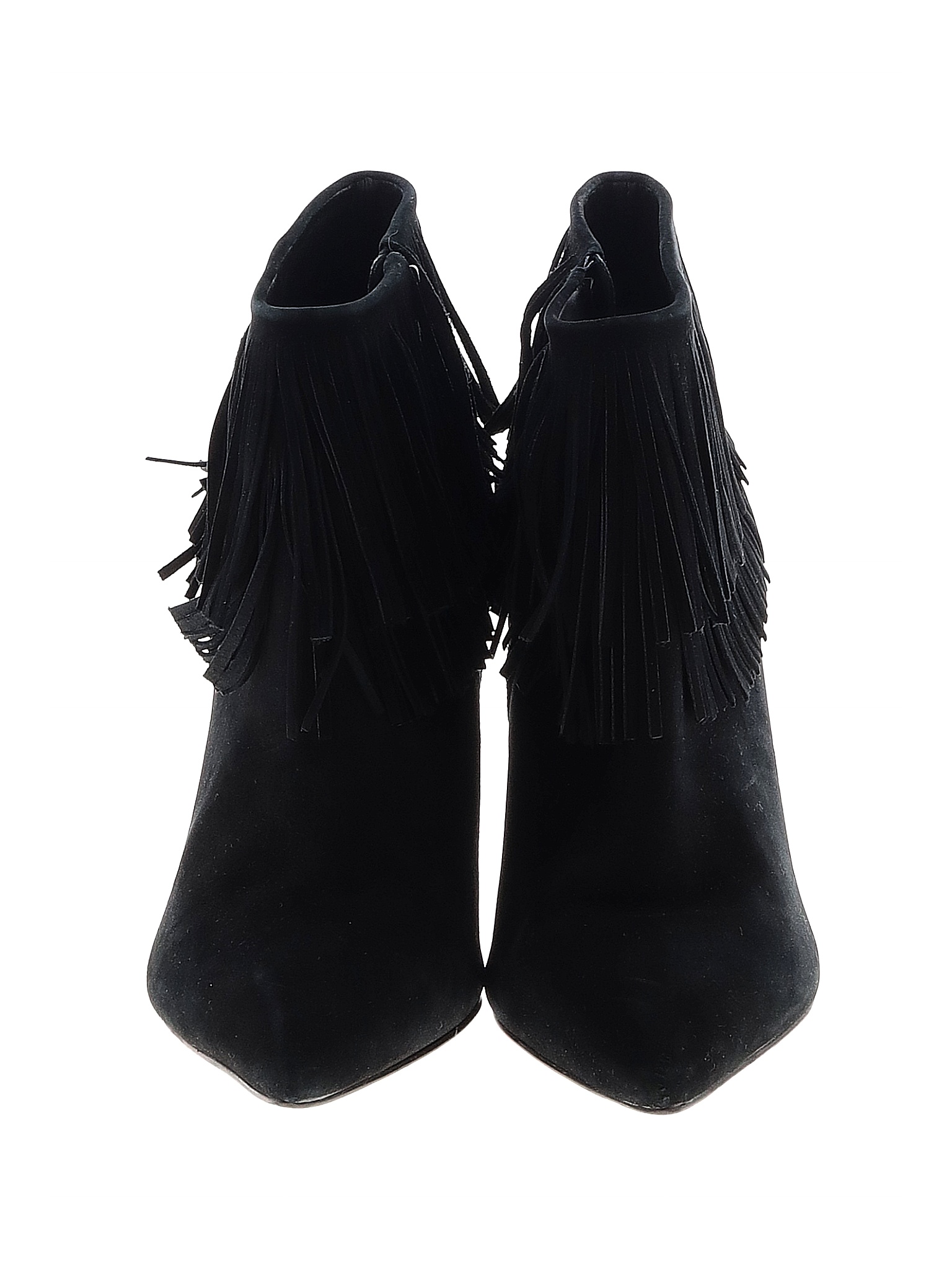 B Brian Atwood 100% Suede Solid Black 