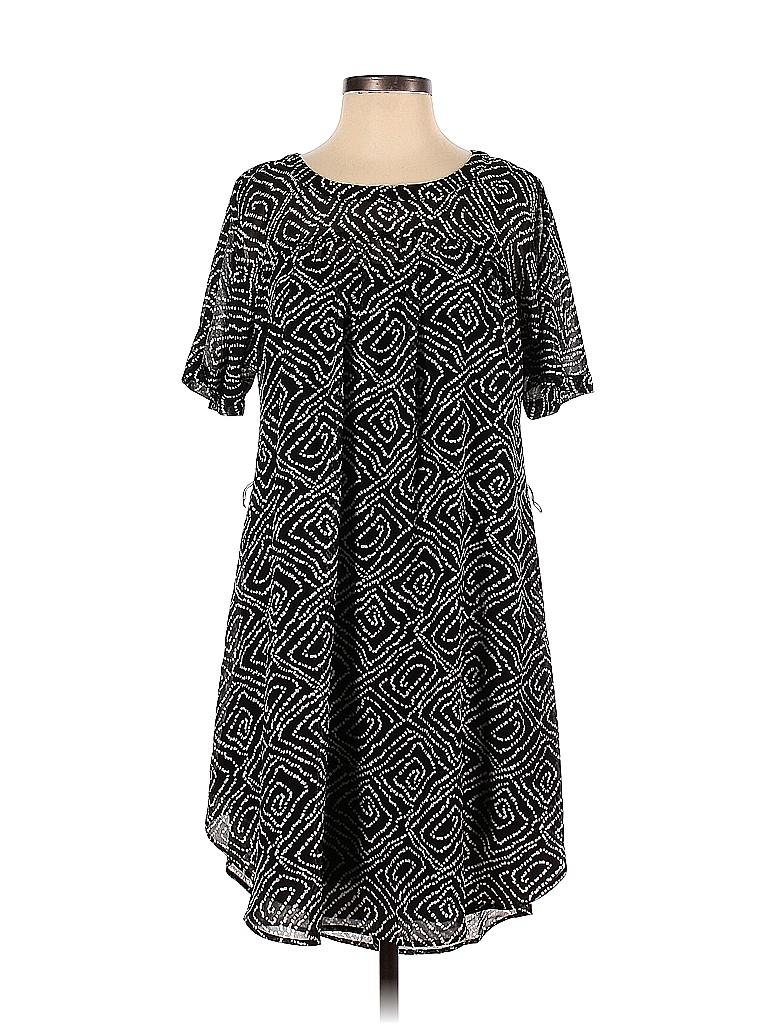 Pre-owned Ann Taylor Loft Casual Dress In Black