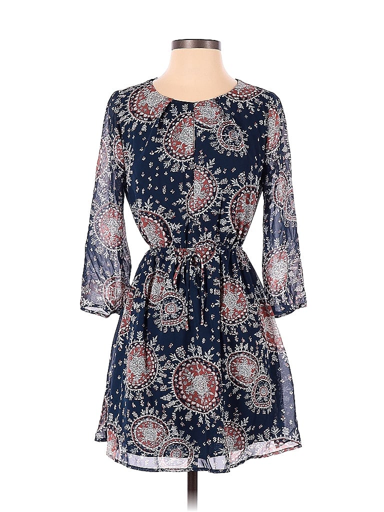 Click to view more detailed imagery on our partner's website Pre-owned Forever 21 Casual Dress In Blue