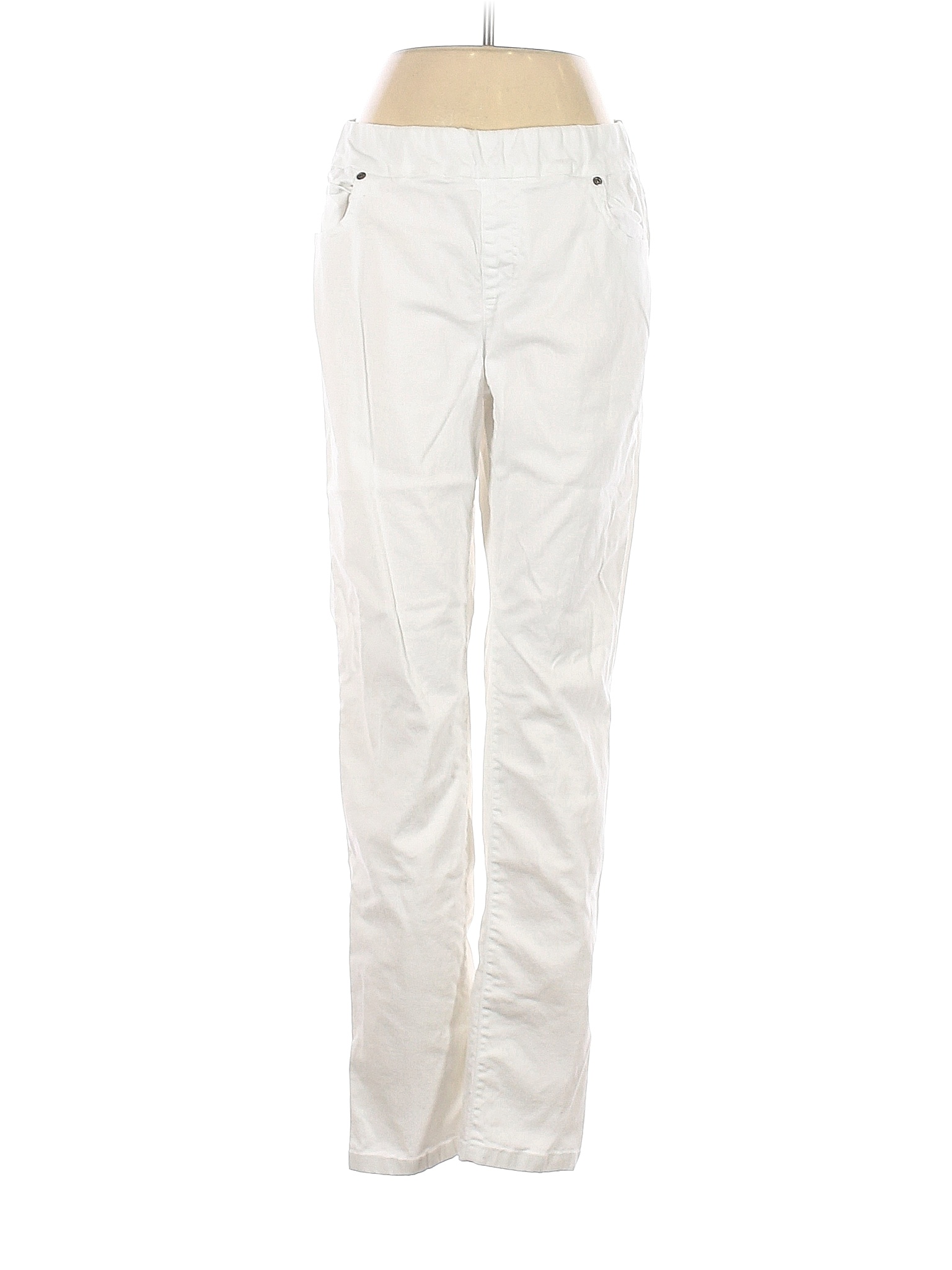 Appleseeds Solid White Jeans Size 8 - 73% off | thredUP