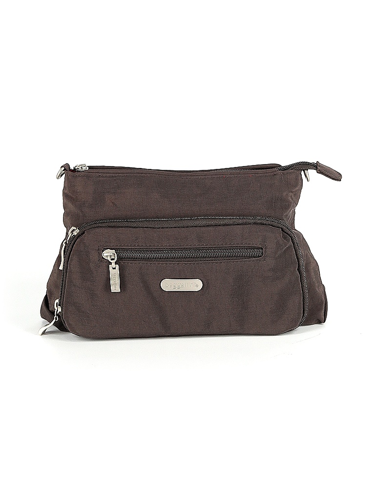 Baggallini Solid Brown Crossbody Bag One Size 68 off thredUP