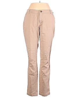 Old Navy Solid Colored Tan Khakis Size 8 - 75% off | thredUP
