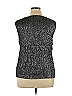 Connected Apparel Silver Sleeveless Top Size 16 - photo 2