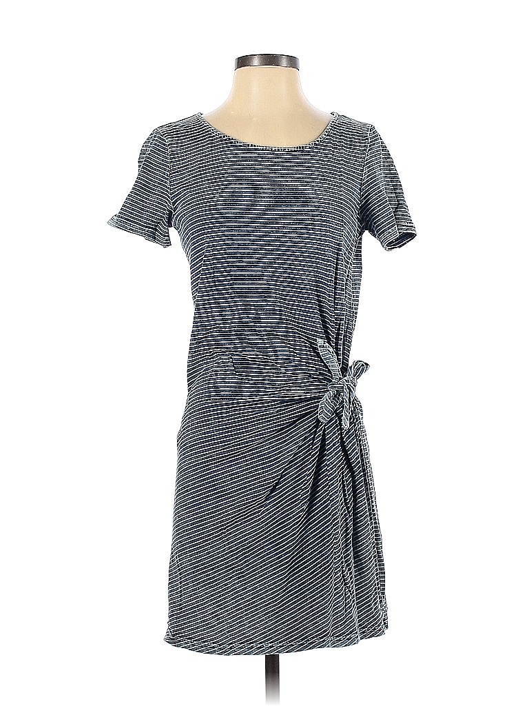 Jane and Delancey 100% Cotton Stripes Blue Casual Dress Size S - 66% ...