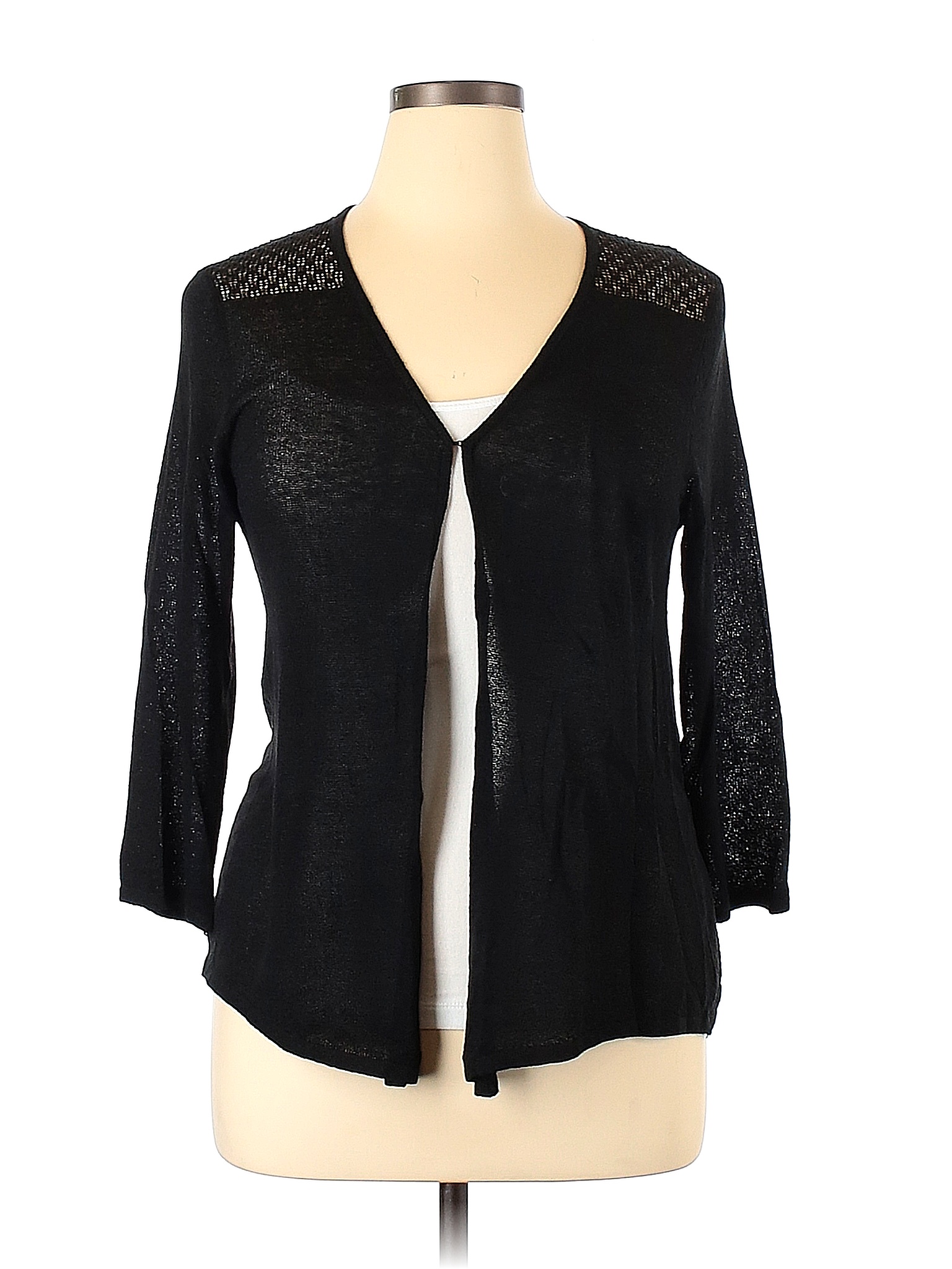 Cable & Gauge Black Cardigan Size XL - 75% off | thredUP