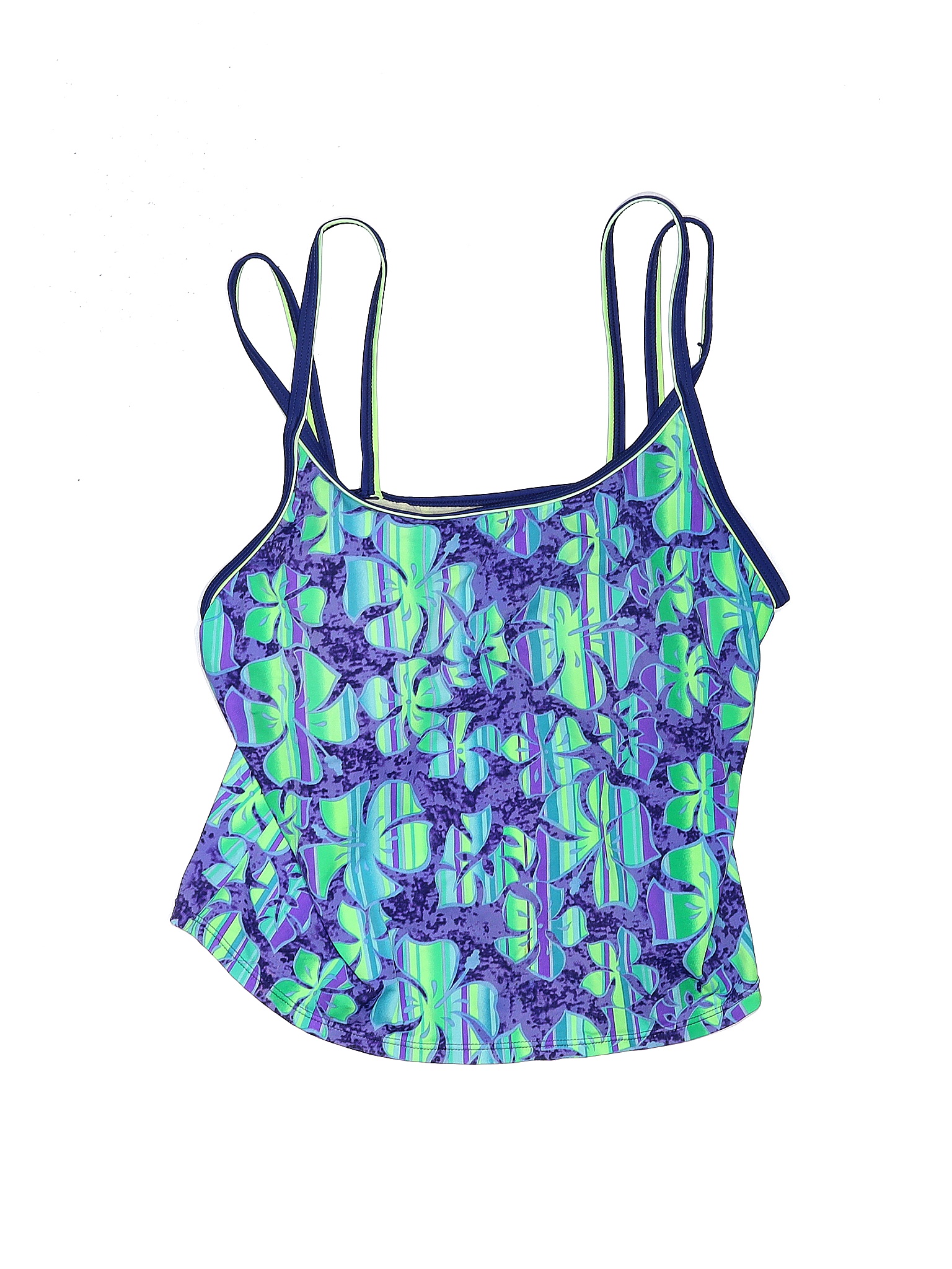 Ocean Dream Signature Blue Swimsuit Top Size 18 (Plus) - 60% off | thredUP