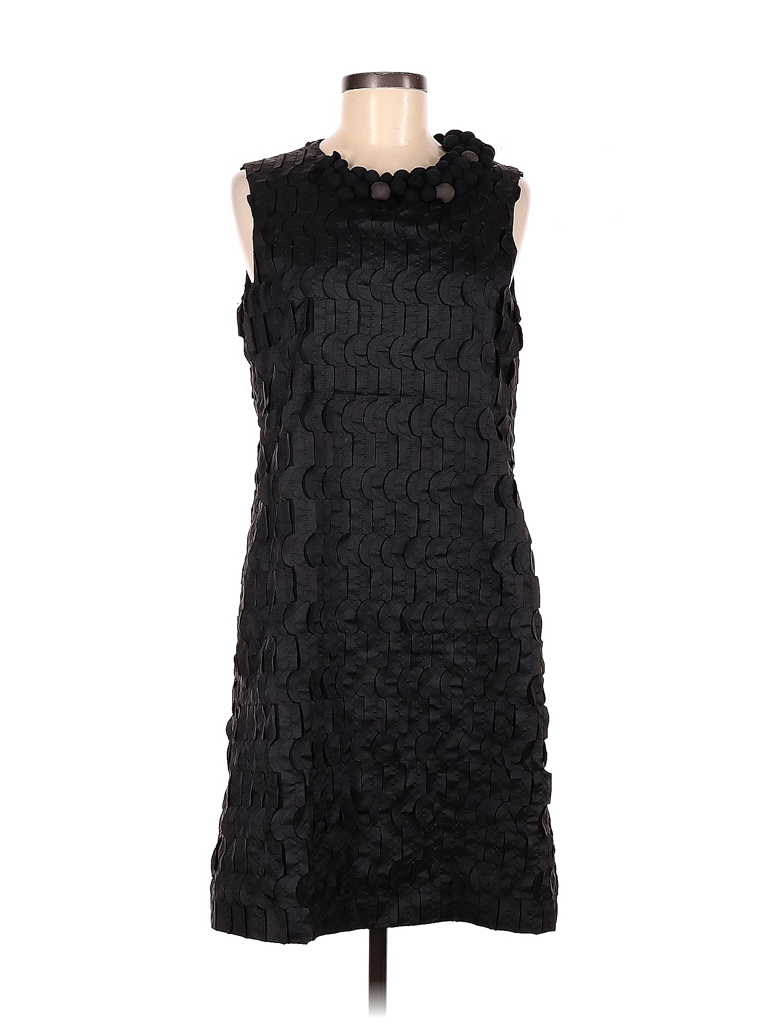 Piazza Sempione Solid Black Casual Dress Size 44 (IT) - 90% off | thredUP