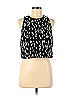 Rachel Zoe 100% Polyester Black Sleeveless Blouse Size 8 - photo 1