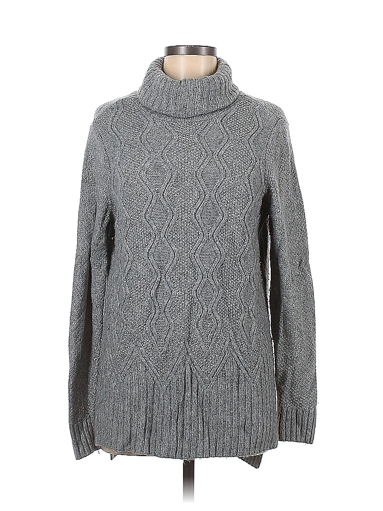 Sonoma Goods for Life Gray Turtleneck Sweater Size M - 60% off | thredUP