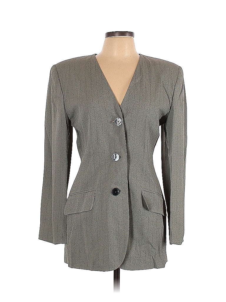 Casual Corner Gray Blazer Size 10 75 off thredUP