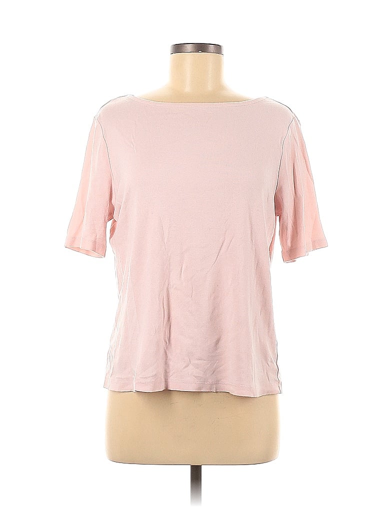 Appleseeds 100% Cotton Pink Short Sleeve T-Shirt Size M - 47% off | thredUP