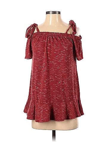 A.n.a Short Sleeve Top (view 1)