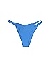 Zaful Solid Blue Swimsuit Bottoms Size M - photo 1