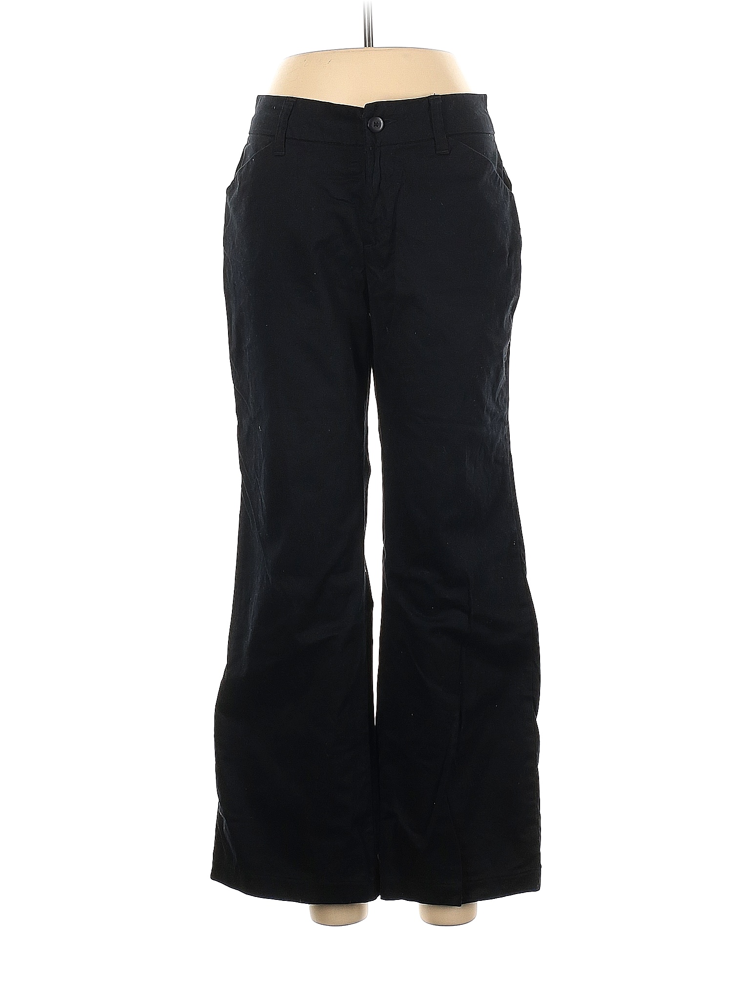 Lee Solid Black Casual Pants Size 10 (Petite) - 78% off | thredUP